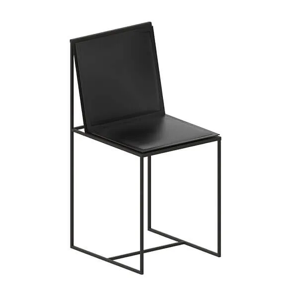 Slim sissi indoor outdoor metal chair Zeus