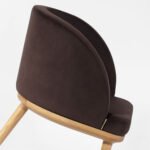 brown overa chair