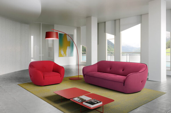 bepop sofa and armchair