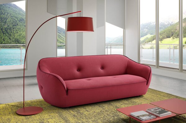 Bepop sofa in red