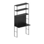 EASY IRONY Metal Desk Bookcase