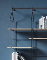 detail of the shelf unit of the charles tv stand
