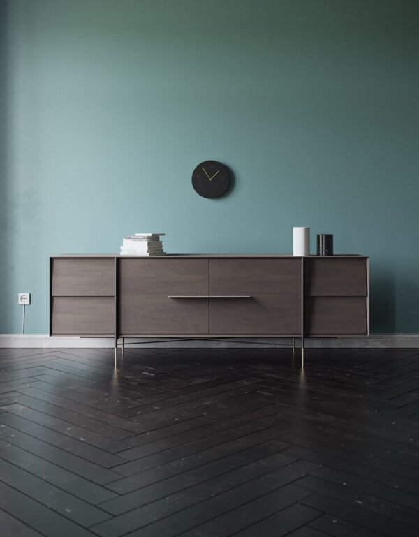 Wooden Sideboard Retro Style