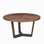 Aquilla Handmade wooden round table