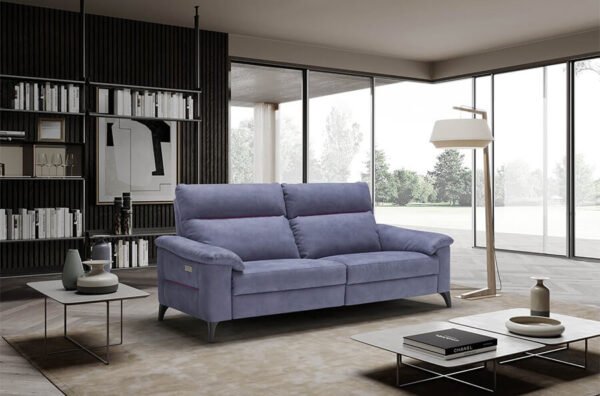 the oliver sofa in a living room