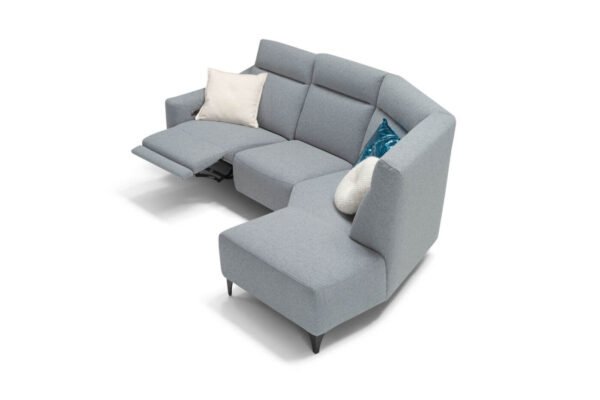 fabric sofa with reclining mechanism
