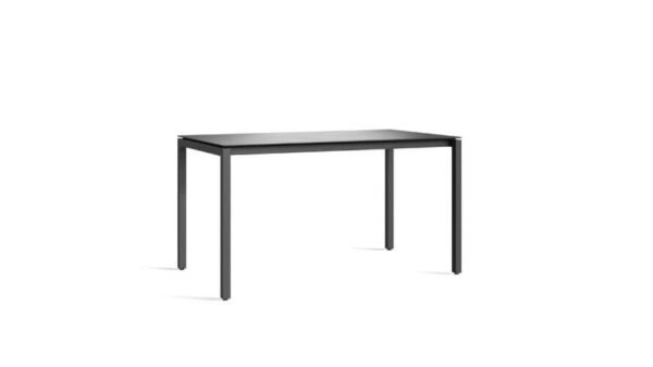 the remo table is a simple table with a steel body, here it is pictured with a white background