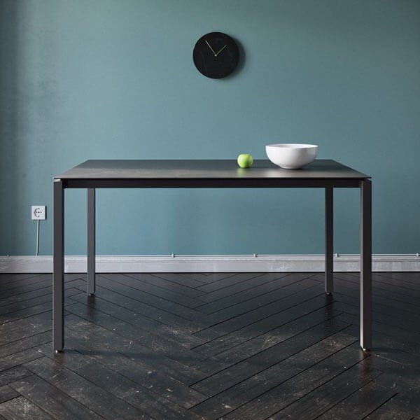 the remo table is a simple table with a steel body